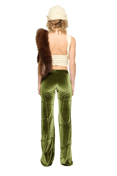 Spider Pant - Olive (Flare)