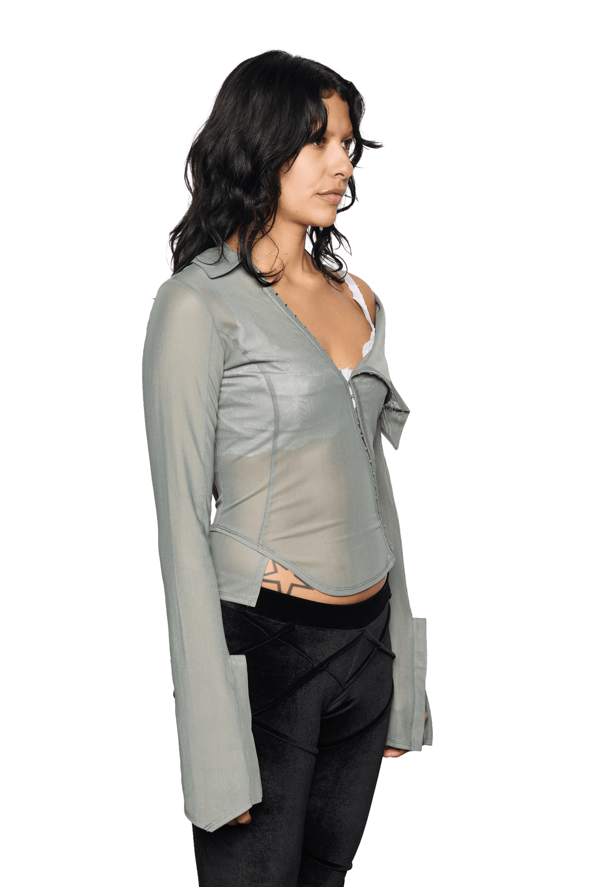 Haniya Sailor Top - Sage