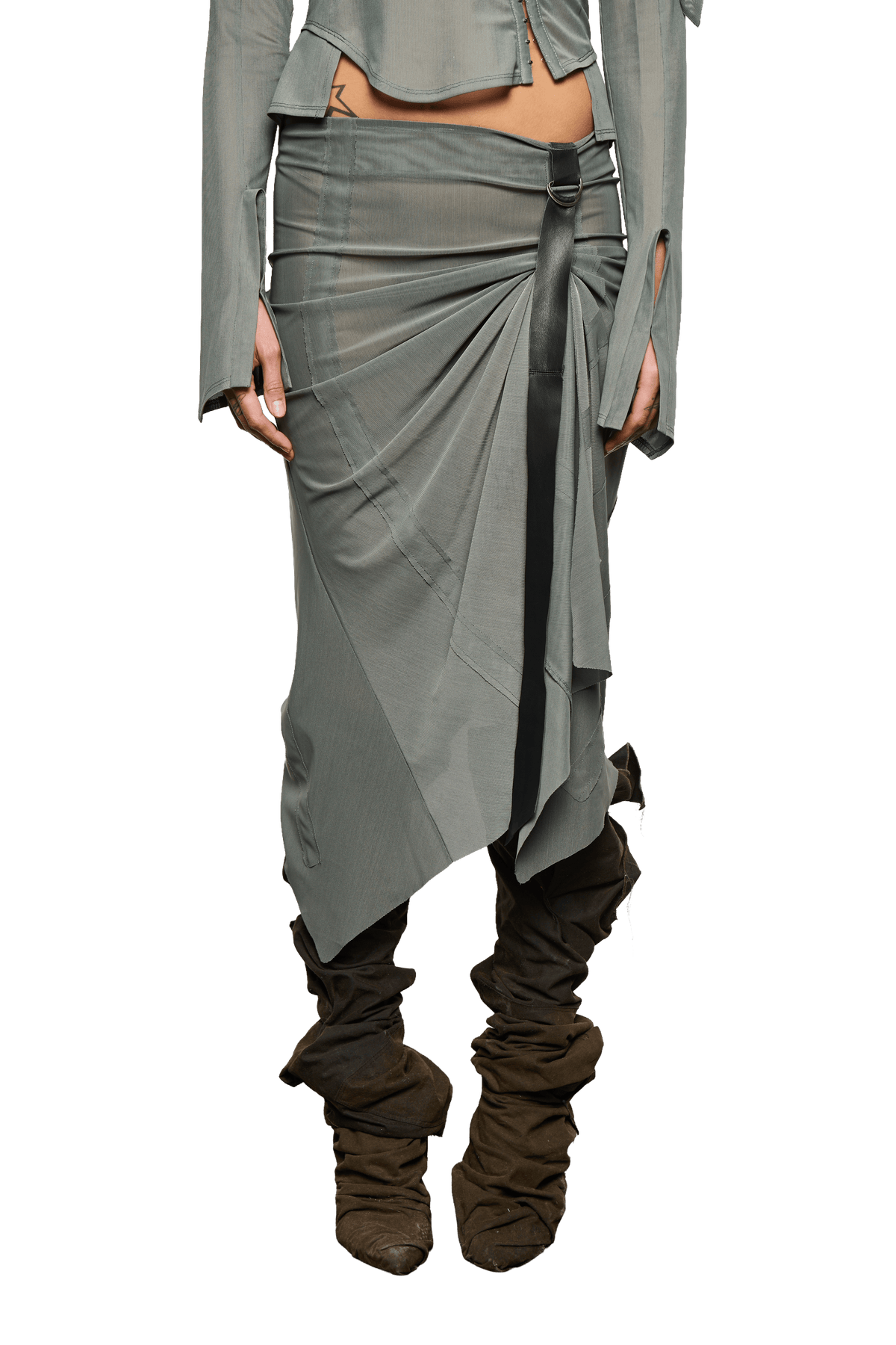 Haniya Skirt - Sage