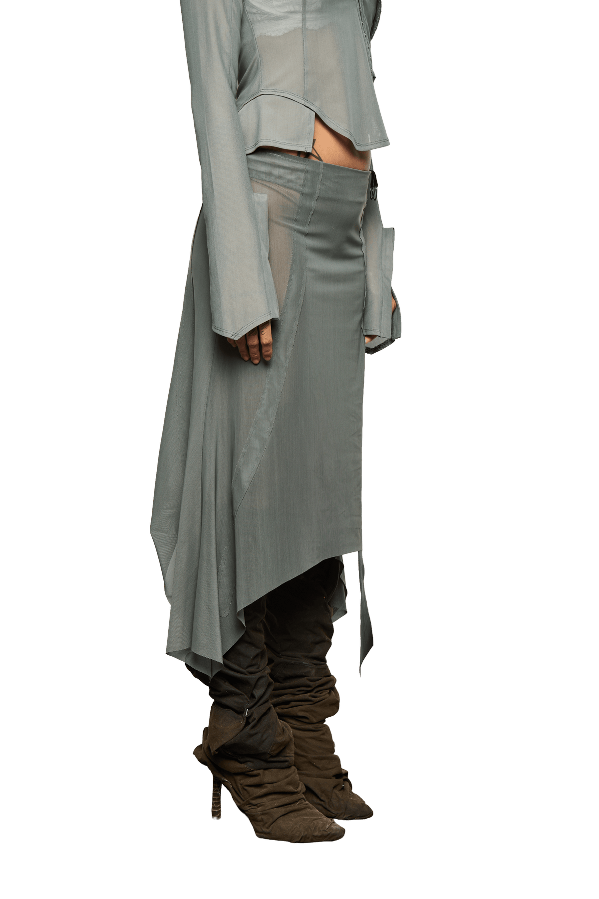 Haniya Skirt - Sage