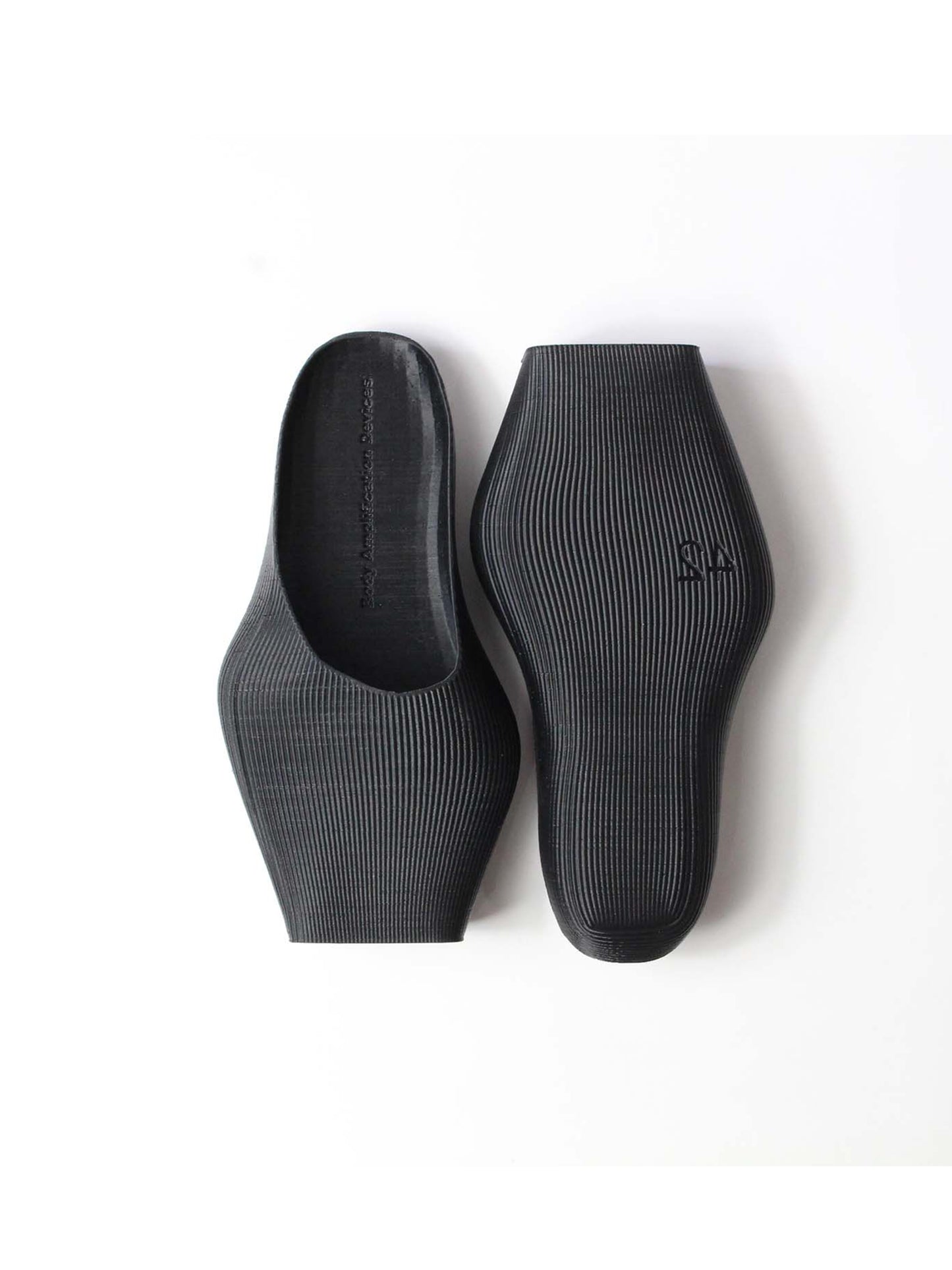 Square Toe Rubber Mules-BODY AMPLIFICATION DEVICES-APOC STORE