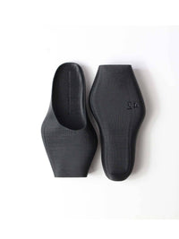 Square Toe Rubber Mules-BODY AMPLIFICATION DEVICES-APOC STORE