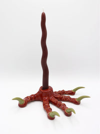 Cinnamon Red Paw Candlestick-Naomi Gilon-APOC STORE