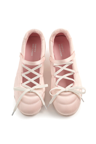 Interstellar Sports Ballet High Heel Satin Pink-EMPTY BEHAVIOR-APOC STORE