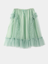 BANDING RUFFLE SHA SKIRT MINT-SAENGIN STUDIOS-APOC STORE