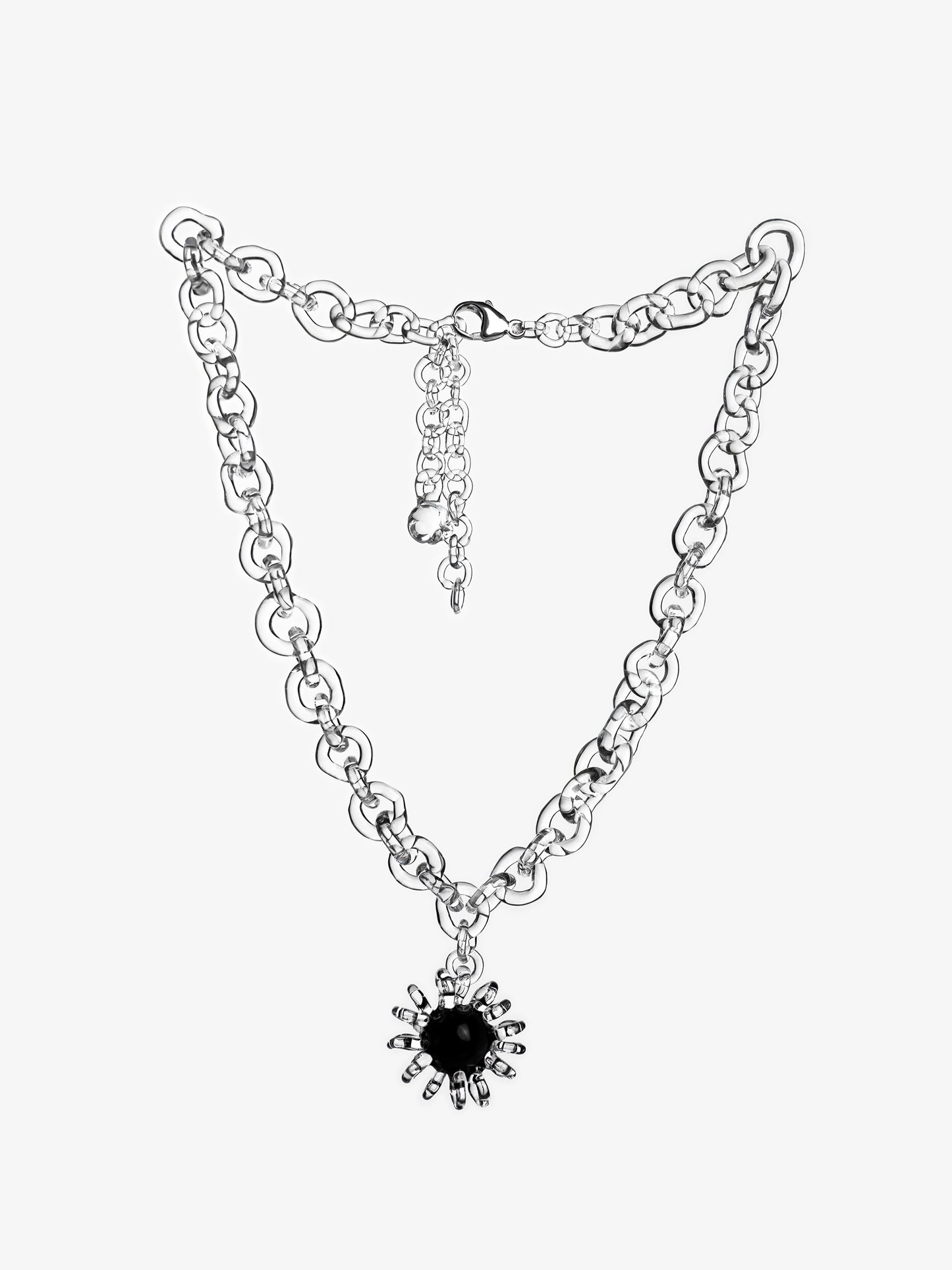 Amulet Necklace Black-Clara Schweers-APOC STORE