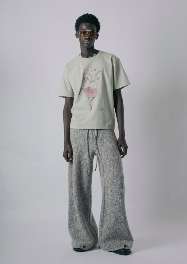 "THE FOOL HAS NO WORRIES" T-SHIRT-KAWAkEY-APOC STORE