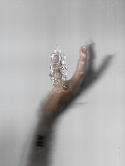 Thorn Glass Ring 0134-Rain and Rivers-APOC STORE
