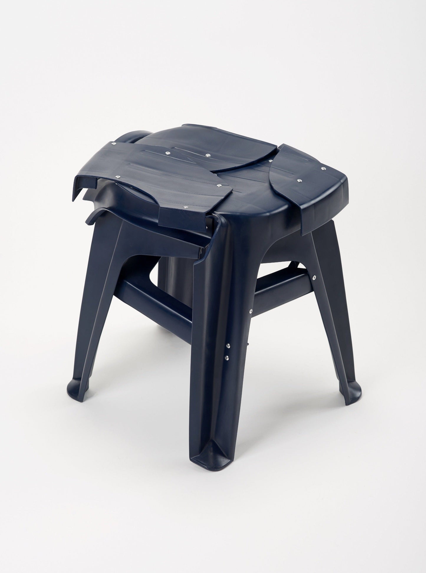 Copytopia Stool - blue-Pierre Castignola-APOC STORE