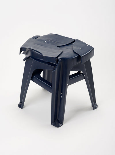 Copytopia Stool - blue-Pierre Castignola-APOC STORE