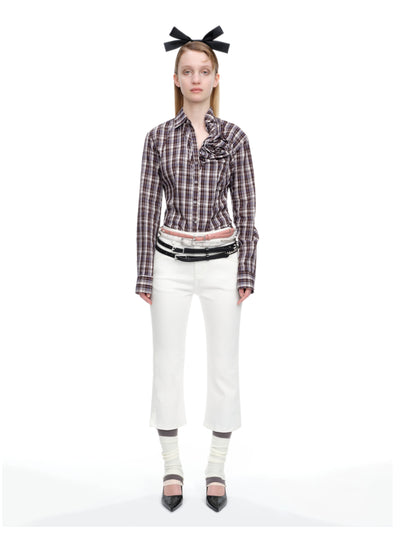 Pink Stud Belt-TRINITE Studio-APOC STORE