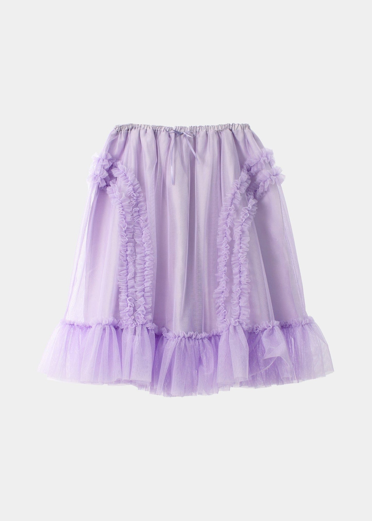 BANDING RUFFLE SHA SKIRT PURPLE-SAENGIN STUDIOS-APOC STORE