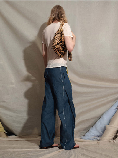 BB Bag in Hair-on-Hide with Leopard Print-Pedro Trindade-APOC STORE