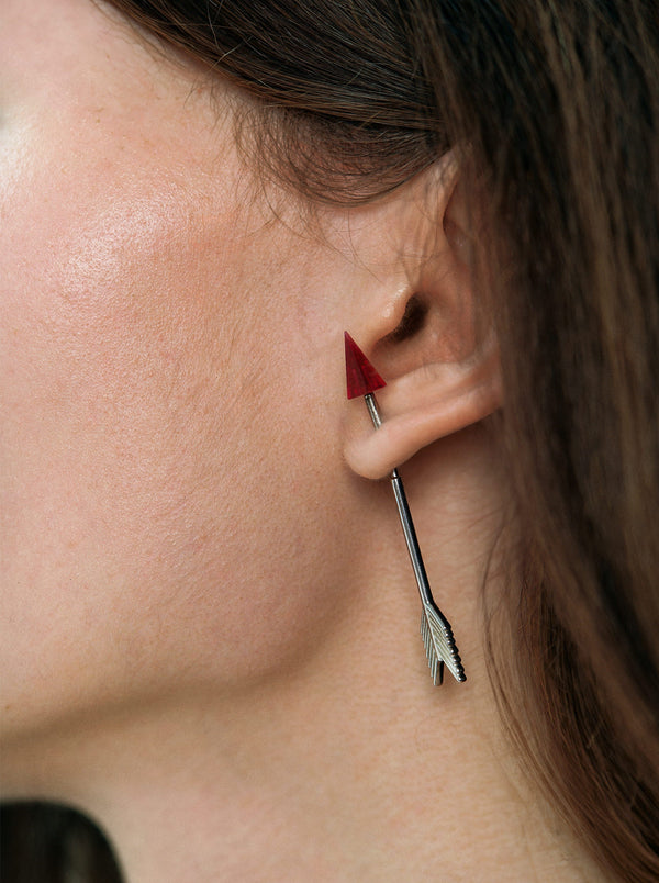 Paise Earring Silver 2-Anton Belinskiy-APOC STORE