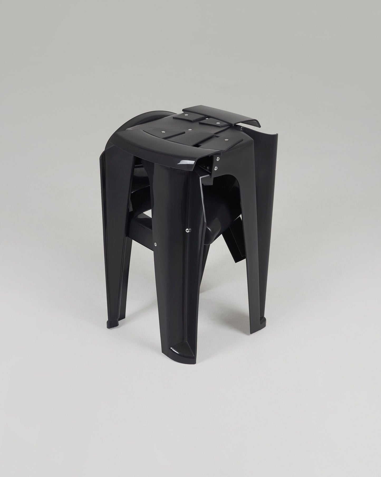 Copytopia Stool - black-Pierre Castignola-APOC STORE
