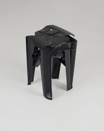 Copytopia Stool - black-Pierre Castignola-APOC STORE