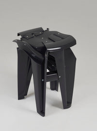 Copytopia Stool - black-Pierre Castignola-APOC STORE