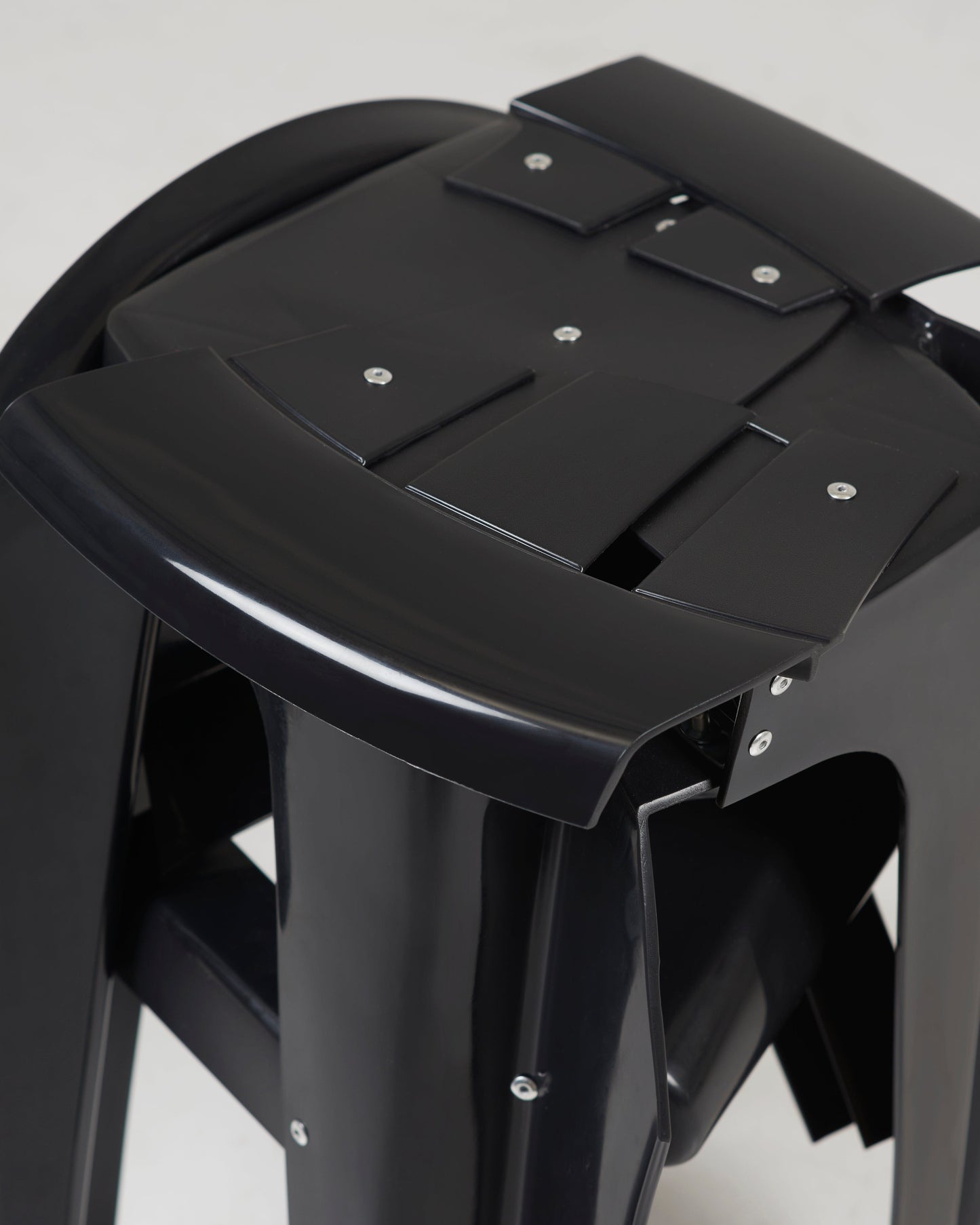 Copytopia Stool - black-Pierre Castignola-APOC STORE