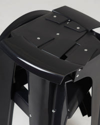 Copytopia Stool - black-Pierre Castignola-APOC STORE