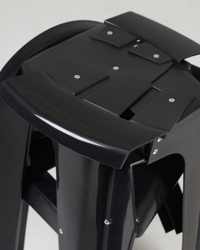 Copytopia Stool - black-Pierre Castignola-APOC STORE