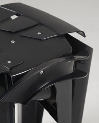 Copytopia Stool - black-Pierre Castignola-APOC STORE