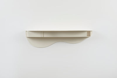 Wave wall shelf - white-Pierre Castignola-APOC STORE