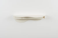 Wave wall shelf - white-Pierre Castignola-APOC STORE