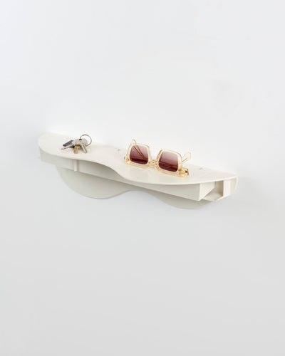 Wave wall shelf - white-Pierre Castignola-APOC STORE