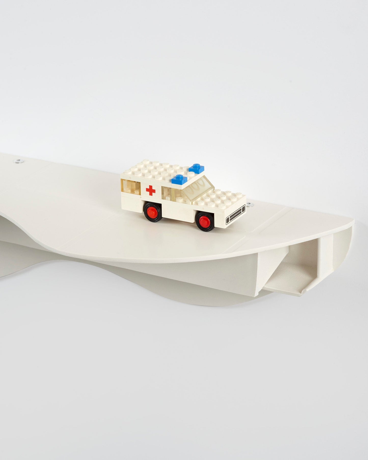 Wave wall shelf - white-Pierre Castignola-APOC STORE