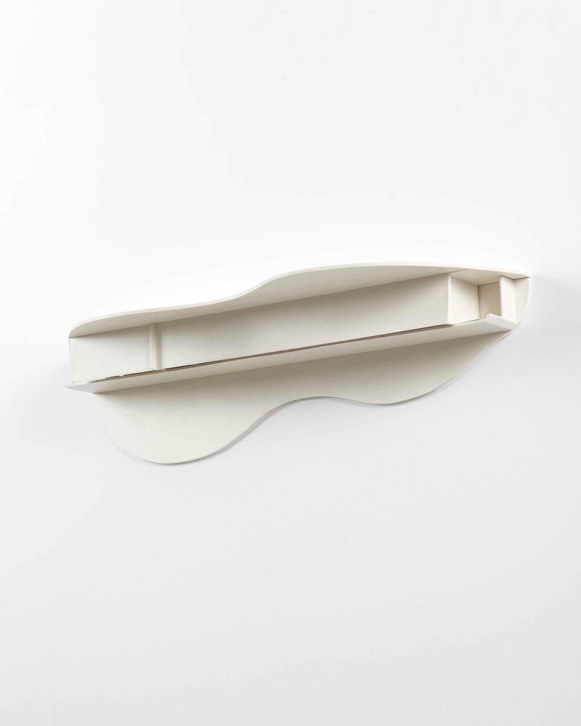 Wave wall shelf - white-Pierre Castignola-APOC STORE