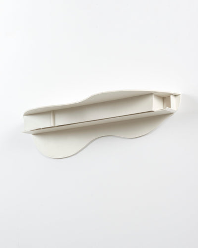 Wave wall shelf - white-Pierre Castignola-APOC STORE