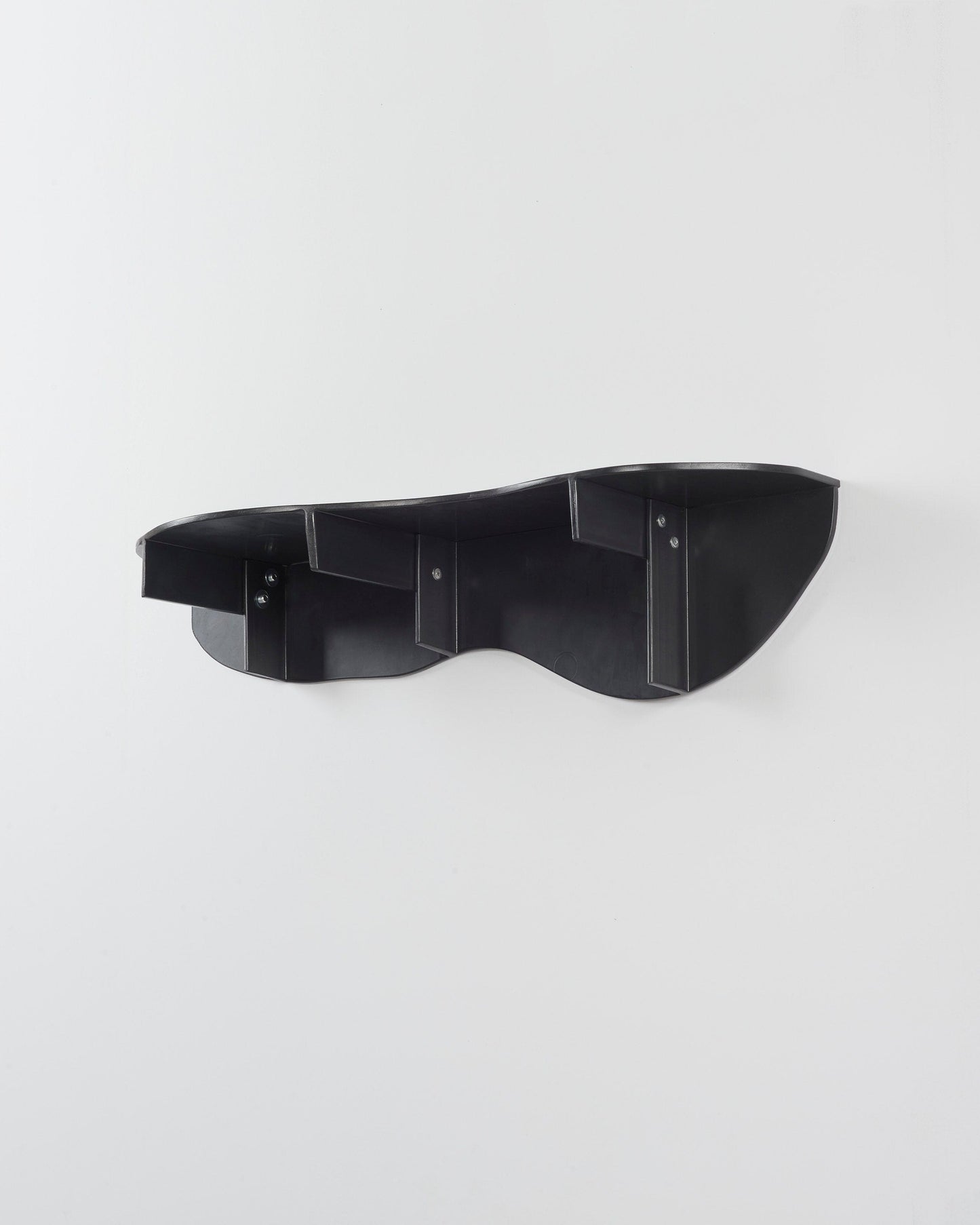 Wave wall shelf - black-Pierre Castignola-APOC STORE