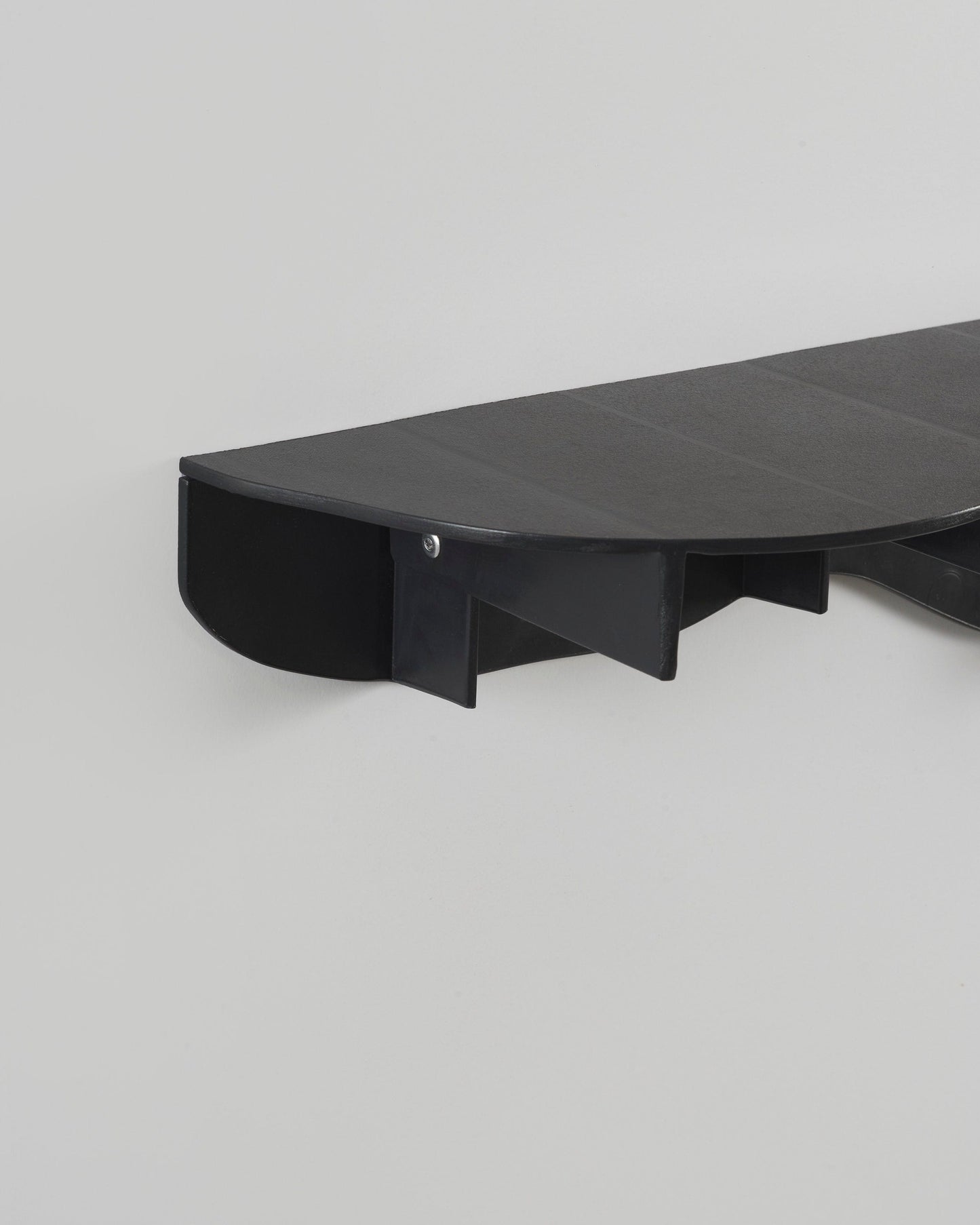 Wave wall shelf - black-Pierre Castignola-APOC STORE