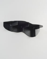 Wave wall shelf - black-Pierre Castignola-APOC STORE
