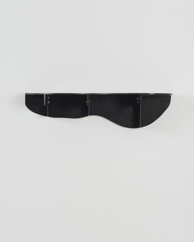 Wave wall shelf - black-Pierre Castignola-APOC STORE