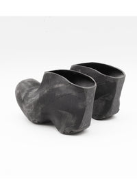 Sanded Platform Mules-BODY AMPLIFICATION DEVICES-APOC STORE