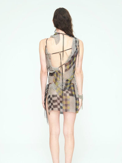 Chess Lime Long Top