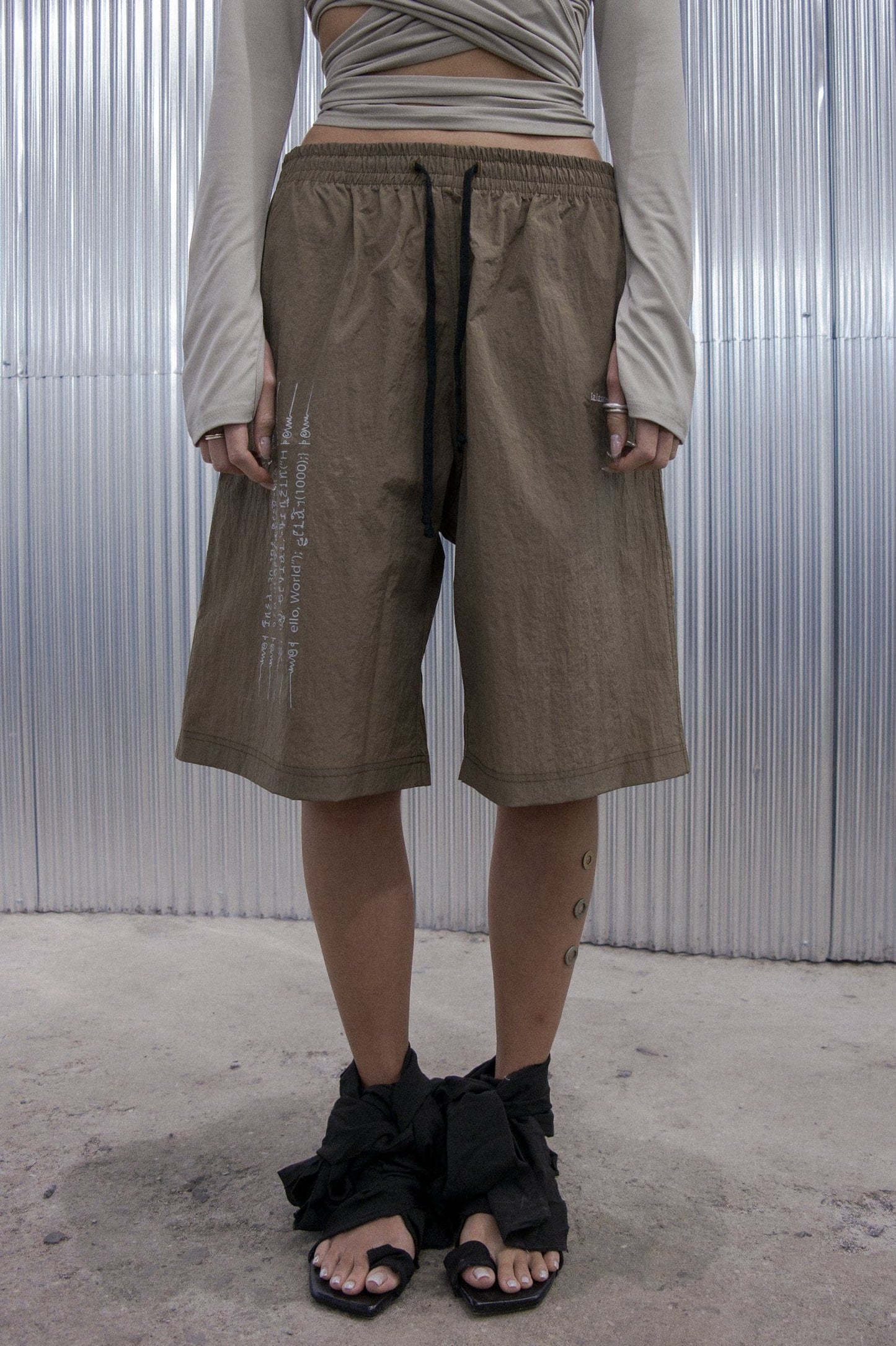 algorithm shorts sand-Lalameemee-APOC STORE