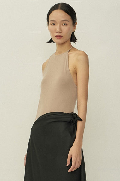 Nude Skinny Apron Top-arc us arkus-APOC STORE
