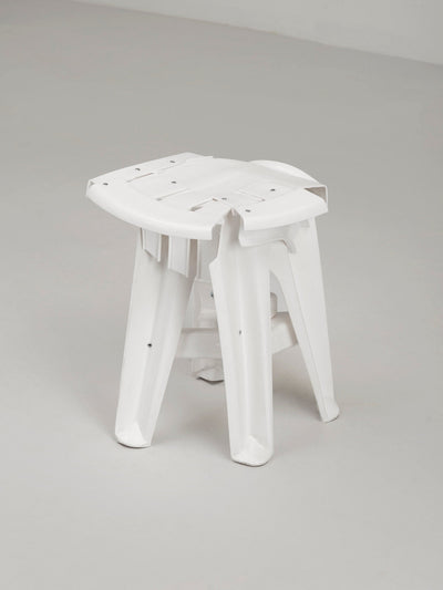 Copytopia Stool white-Pierre Castignola-APOC STORE