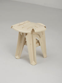 Copytopia Stool off white-Pierre Castignola-APOC STORE