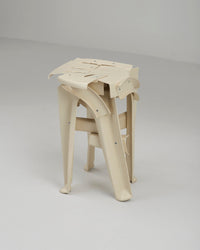 Copytopia Stool off white-Pierre Castignola-APOC STORE