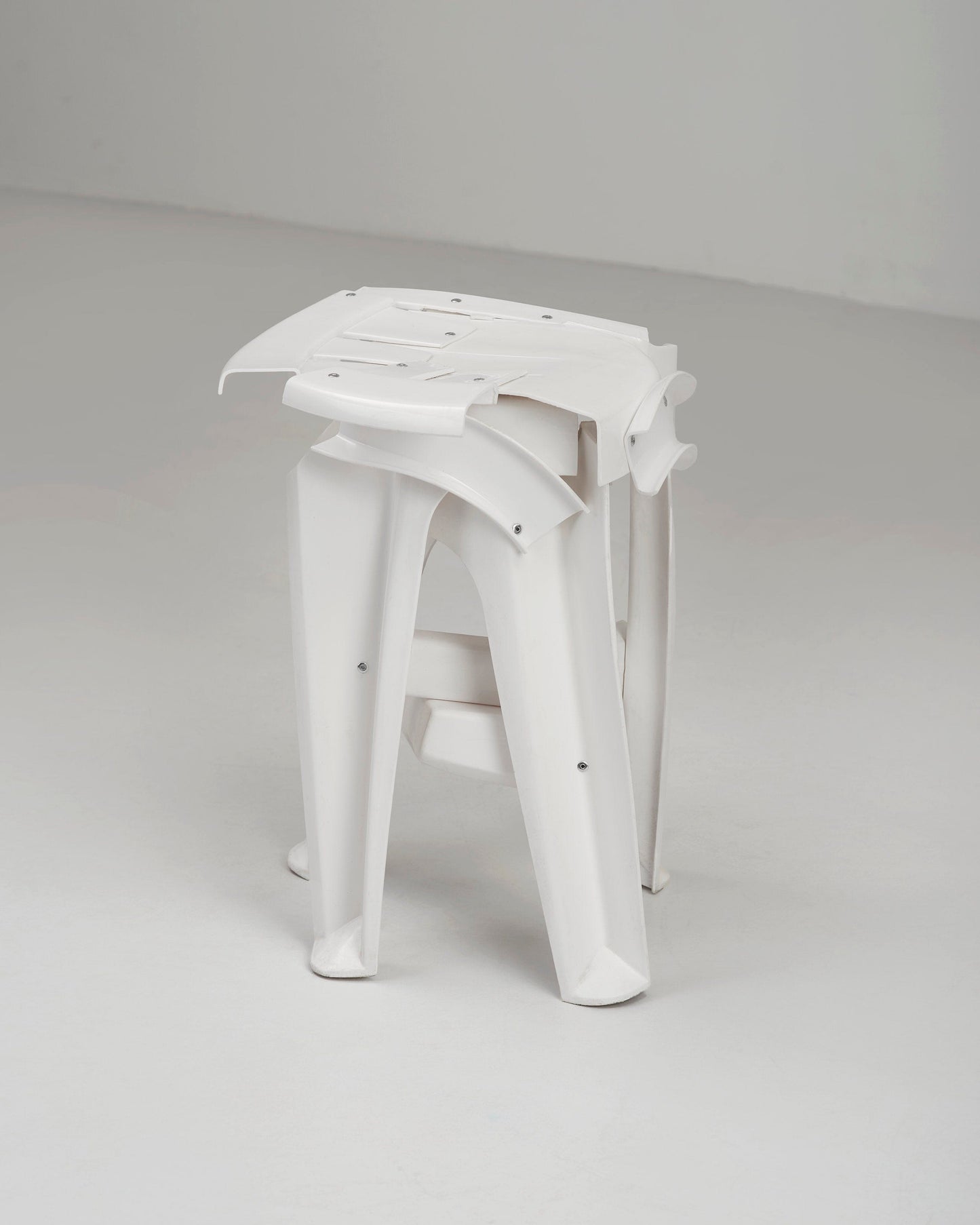Copytopia Stool white-Pierre Castignola-APOC STORE