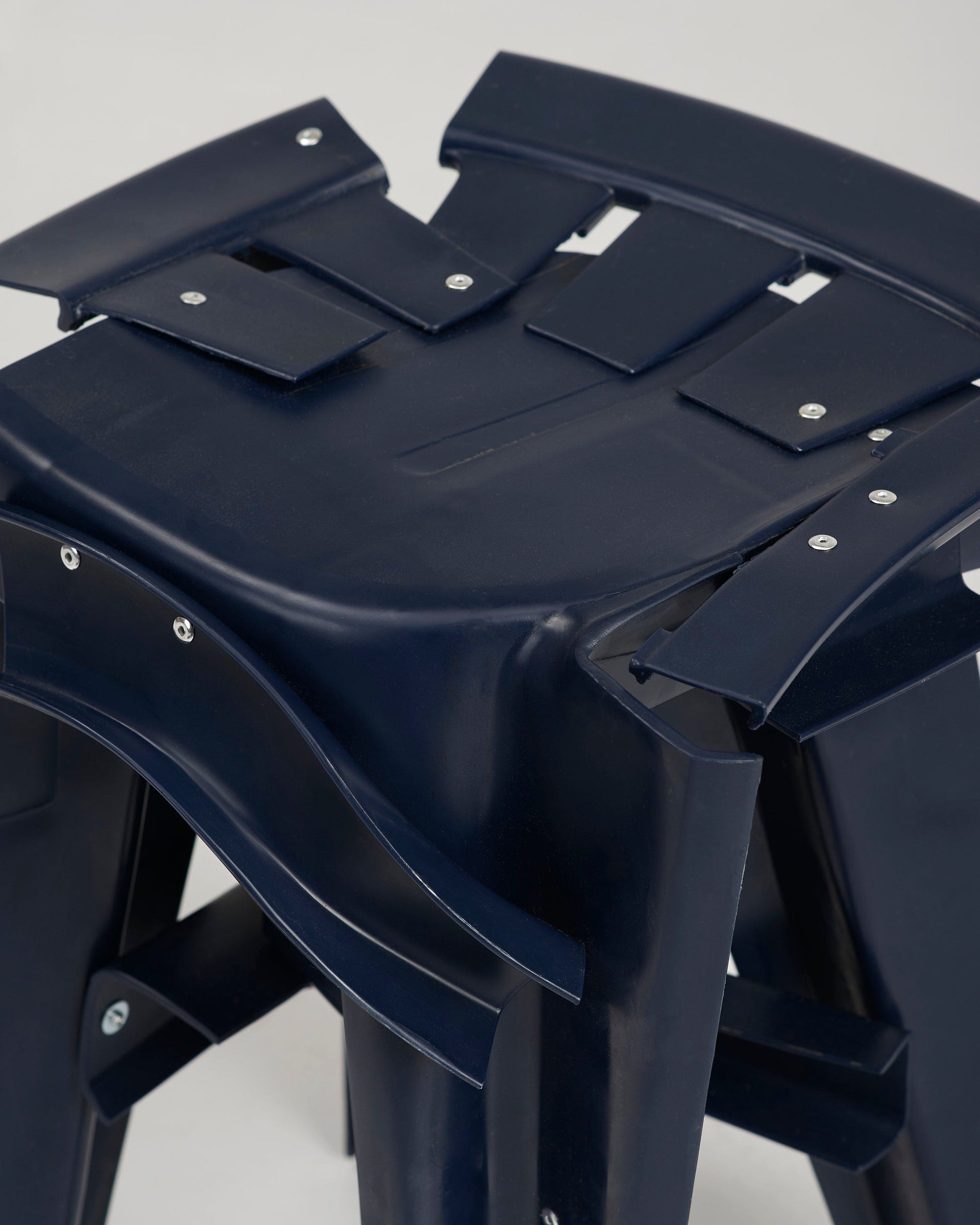 Copytopia Stool dark blue-Pierre Castignola-APOC STORE
