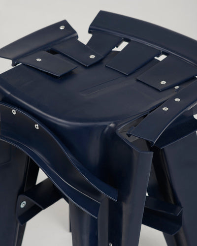 Copytopia Stool dark blue-Pierre Castignola-APOC STORE