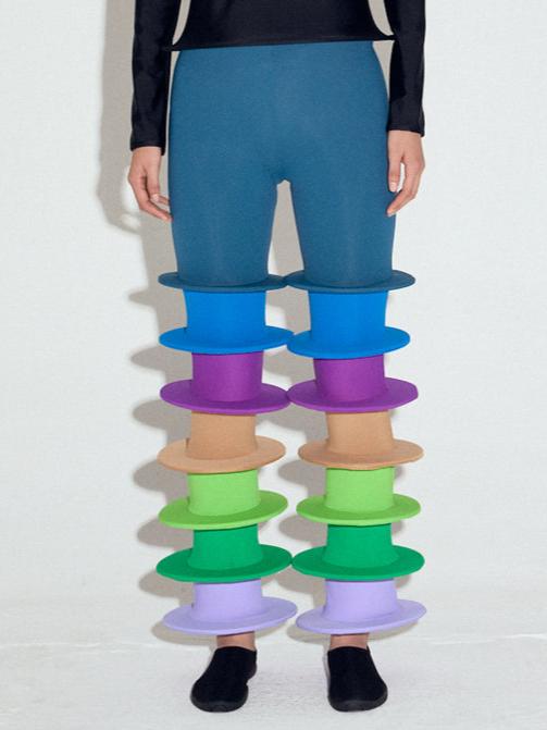 Discs Trousers in Multi-Sun Woo-APOC STORE