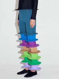 Discs Trousers in Multi-Sun Woo-APOC STORE