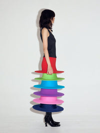 Discs dress in Rainbow-Sun Woo-APOC STORE