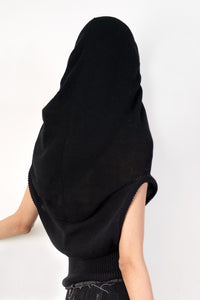 Triangle Hood Vest-Krystal Paniagua-APOC STORE