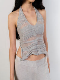 Organic Halter Top-Krystal Paniagua-APOC STORE